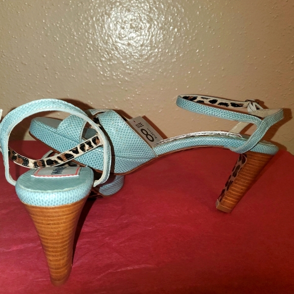 Warren Edwards Womens Open toe High Heeled Sandals 8.5 - Picture 9 of 12